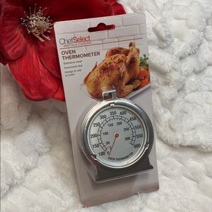 🌹CHEFSELECT • New Stainless Steel OVEN THERMOMETER